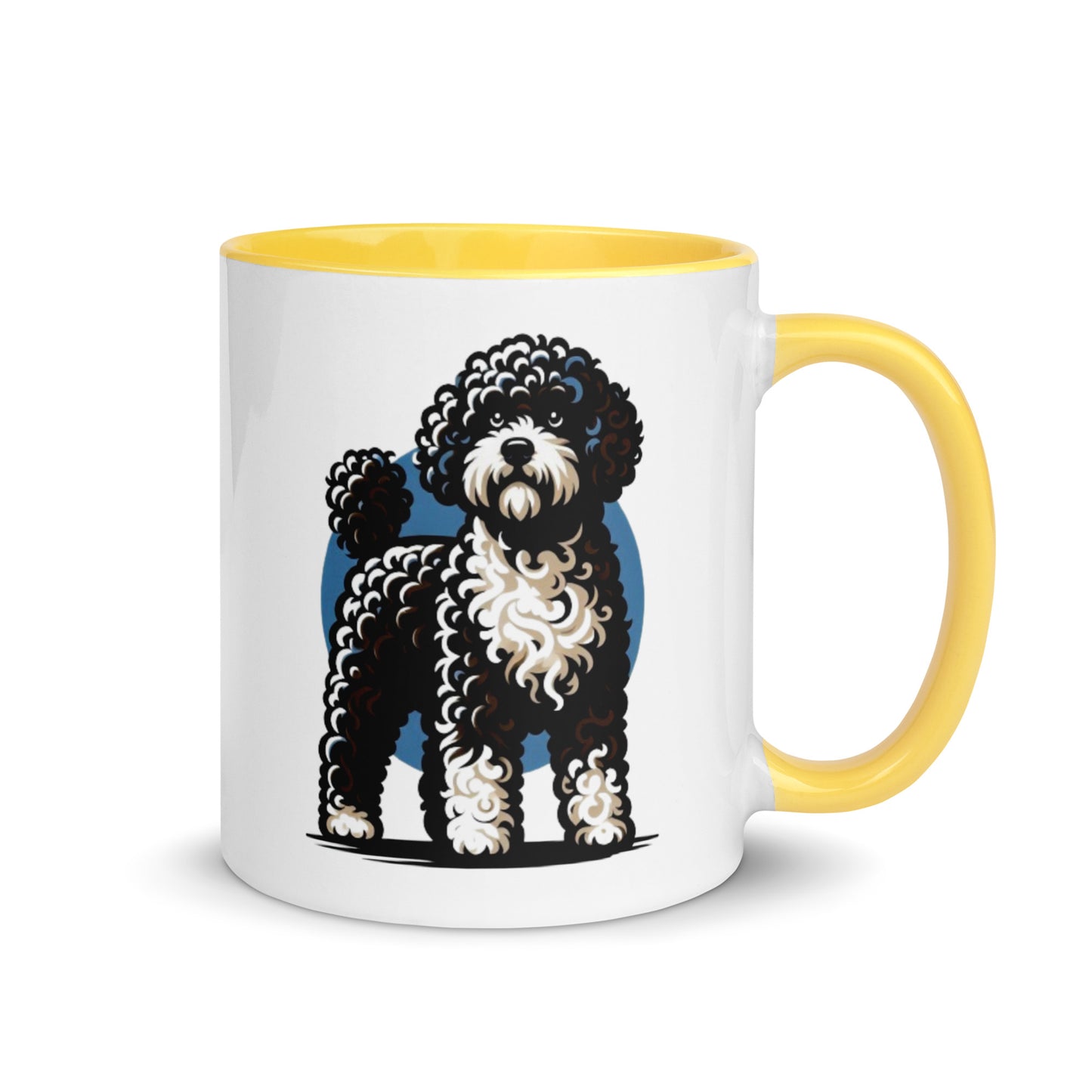 Taza color interior water dog morfo