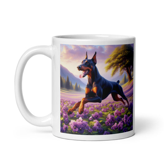 Taza doberman nature