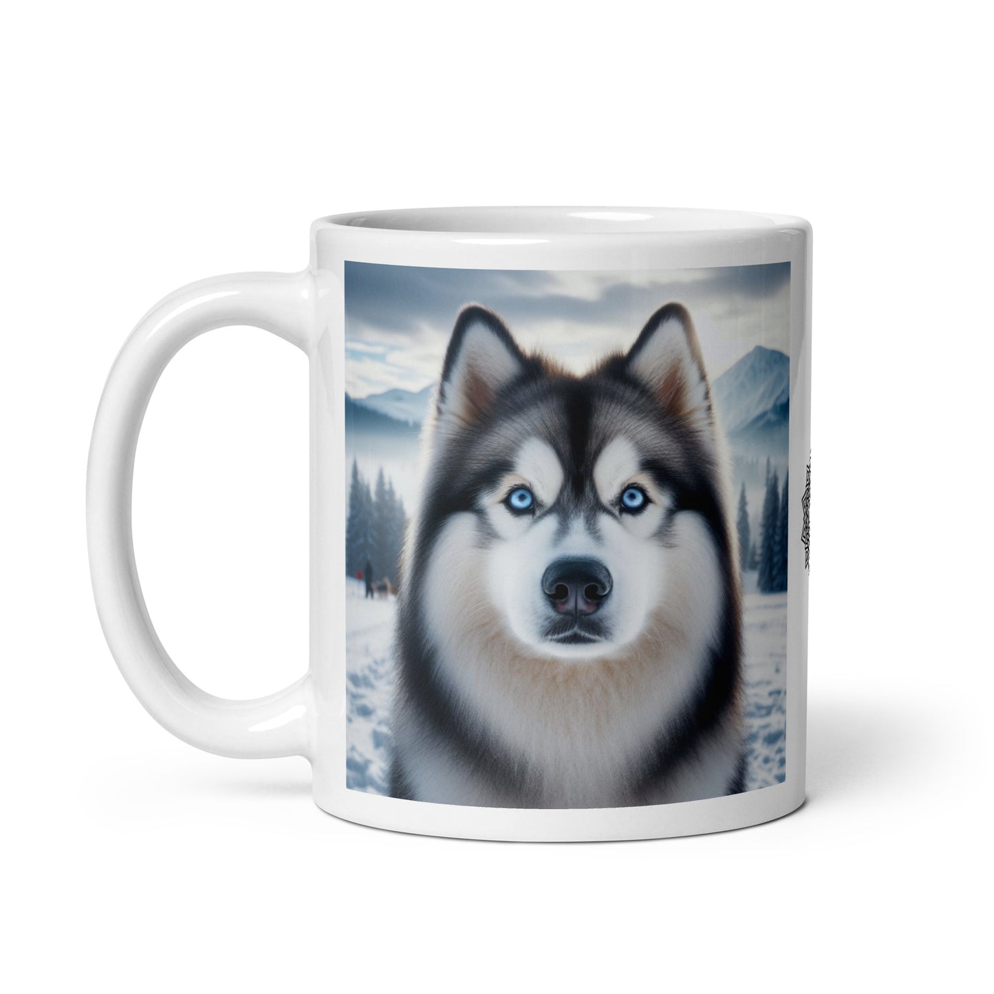 Taza husky snow