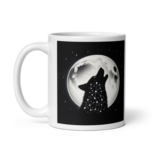 Taza husky lobo