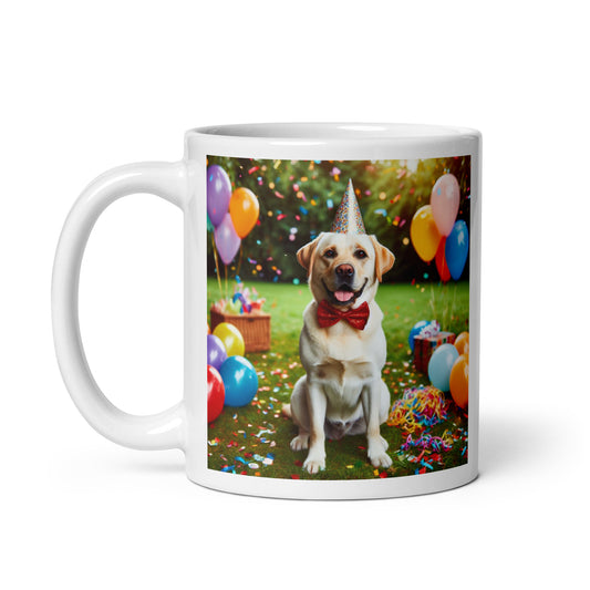 Taza labrador cumpleaños