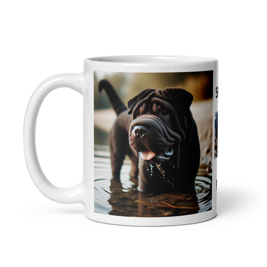 Taza shar pei water