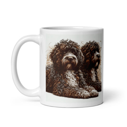 Taza water dog duo