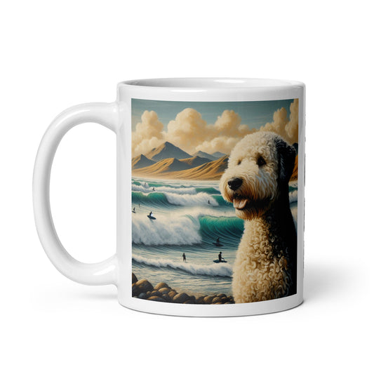 Taza water dog surf