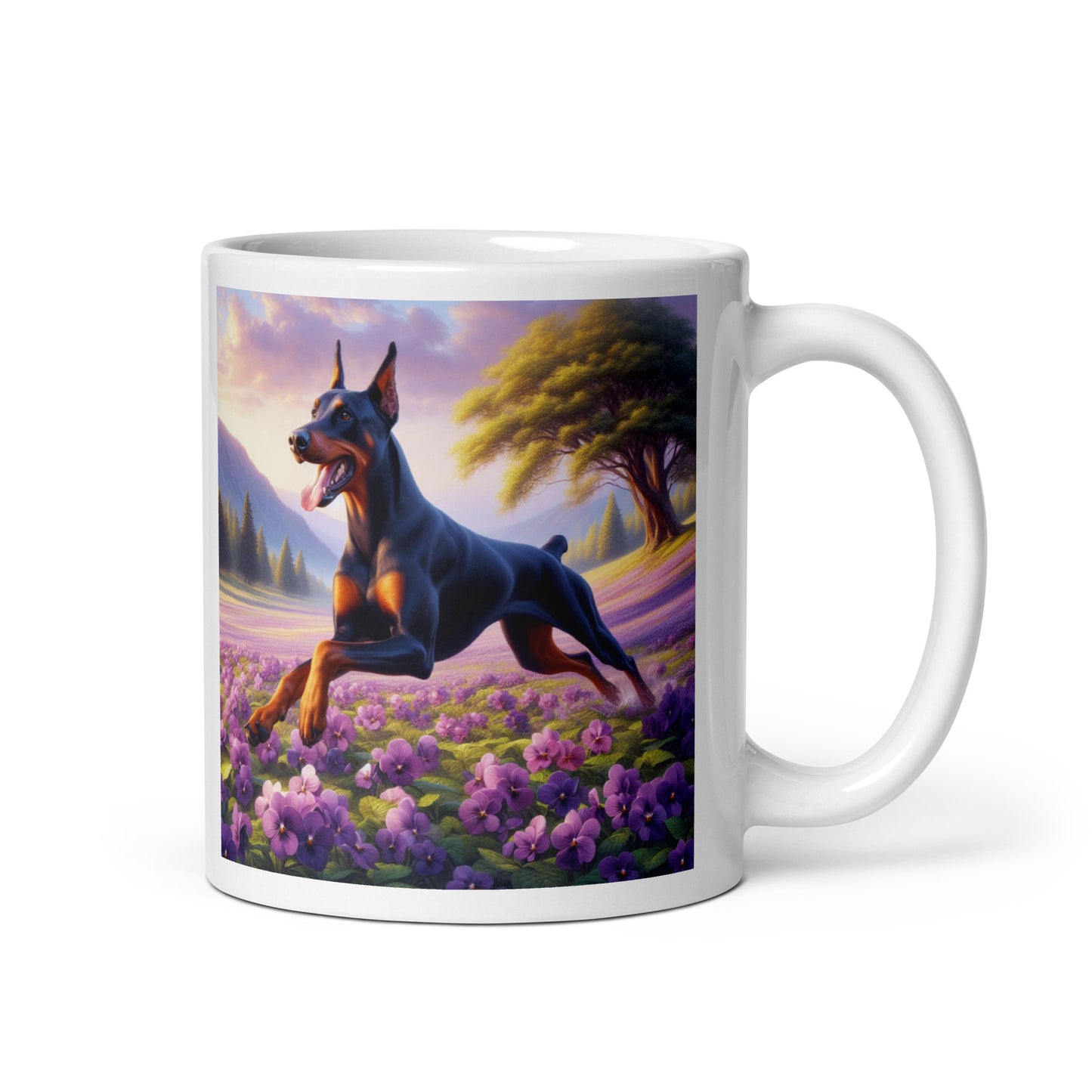 Taza doberman nature