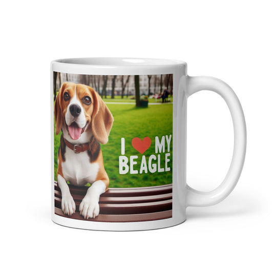 Taza beagle love