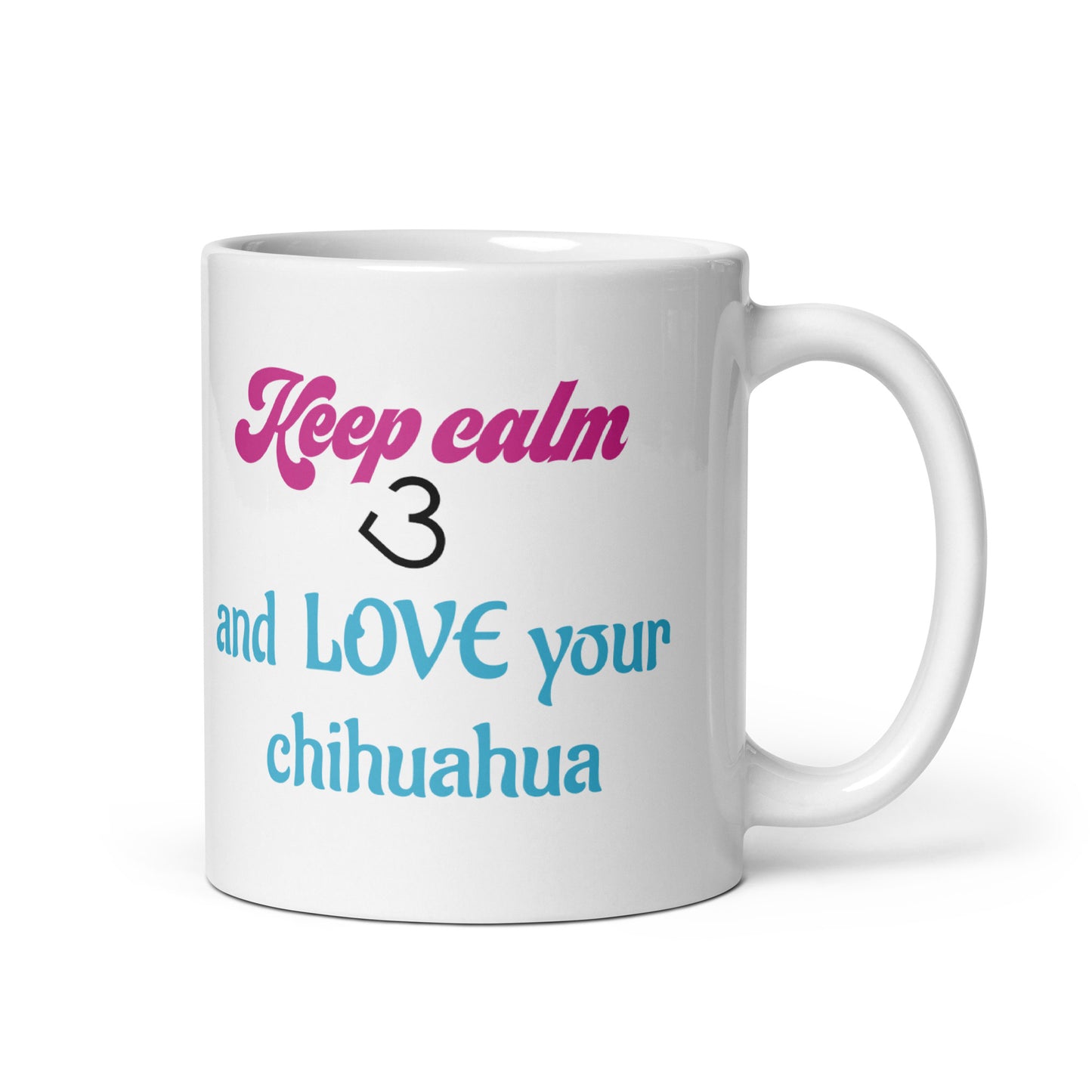 Taza chihuahua calm