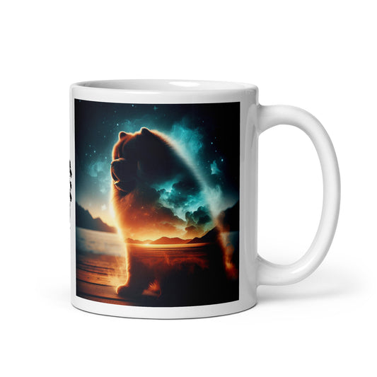 Taza chow chow sombras