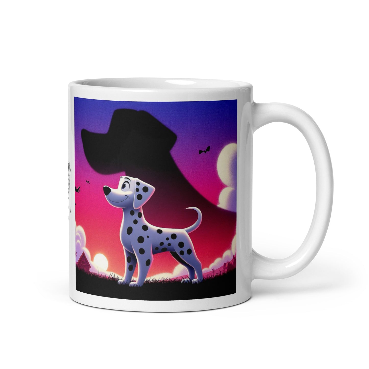 Taza dálmata soñador