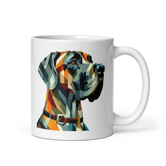 Taza gran danés art