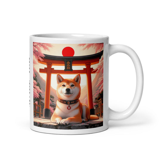 Taza shiba inu monumento