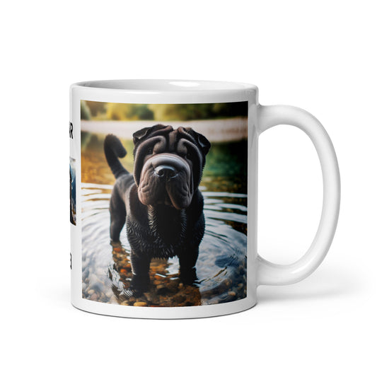 Taza shar pei water