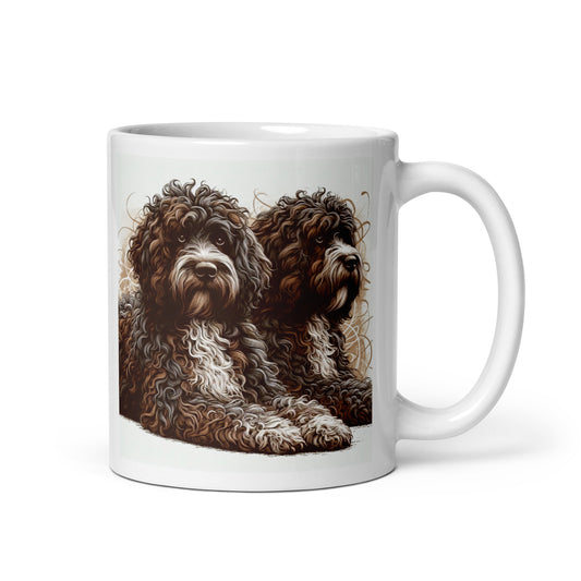 Taza water dog duo