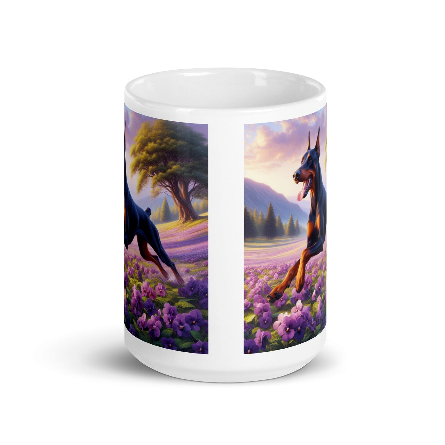 Taza doberman nature