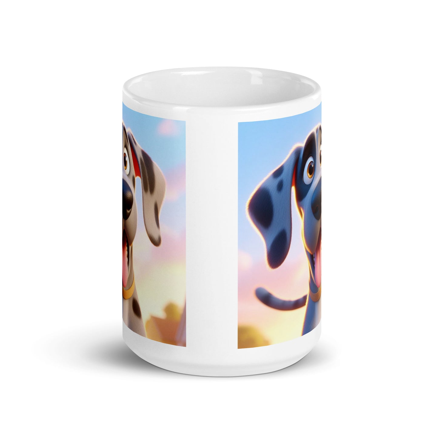 Taza gran danés lengua