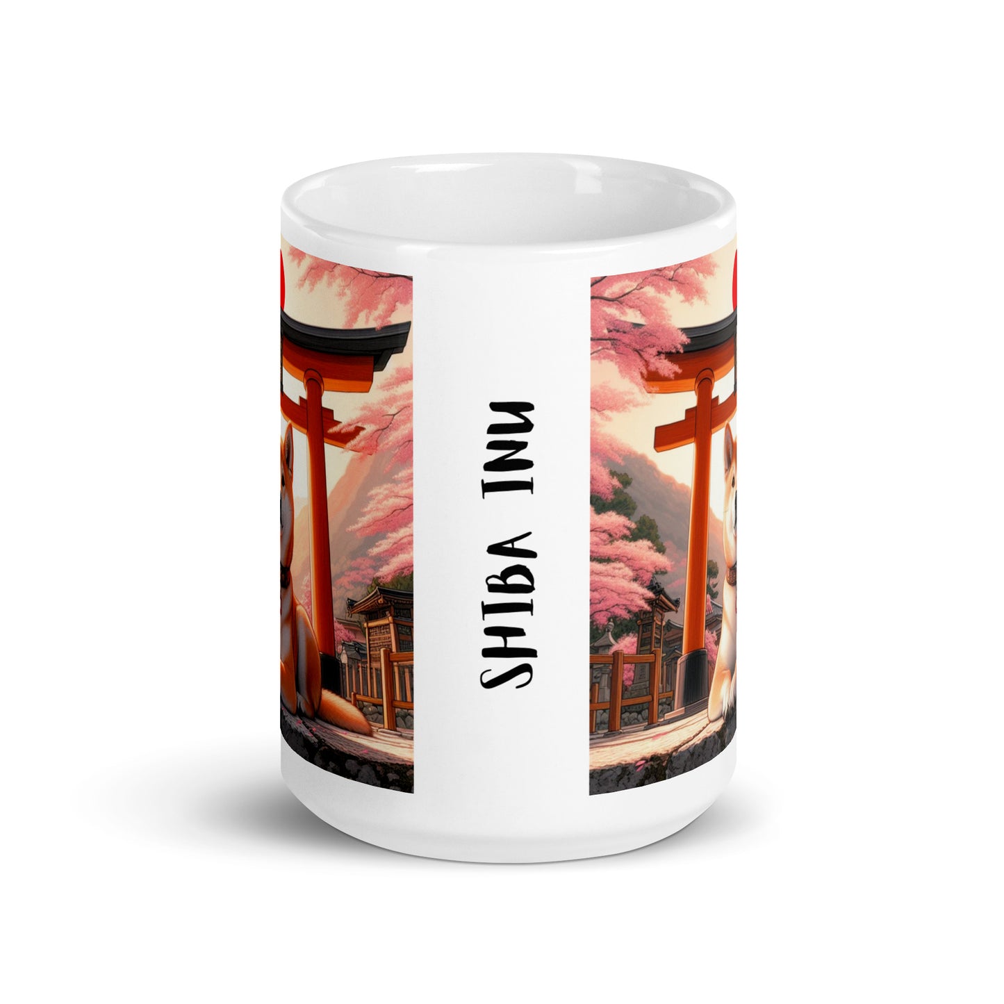 Taza shiba inu monumento