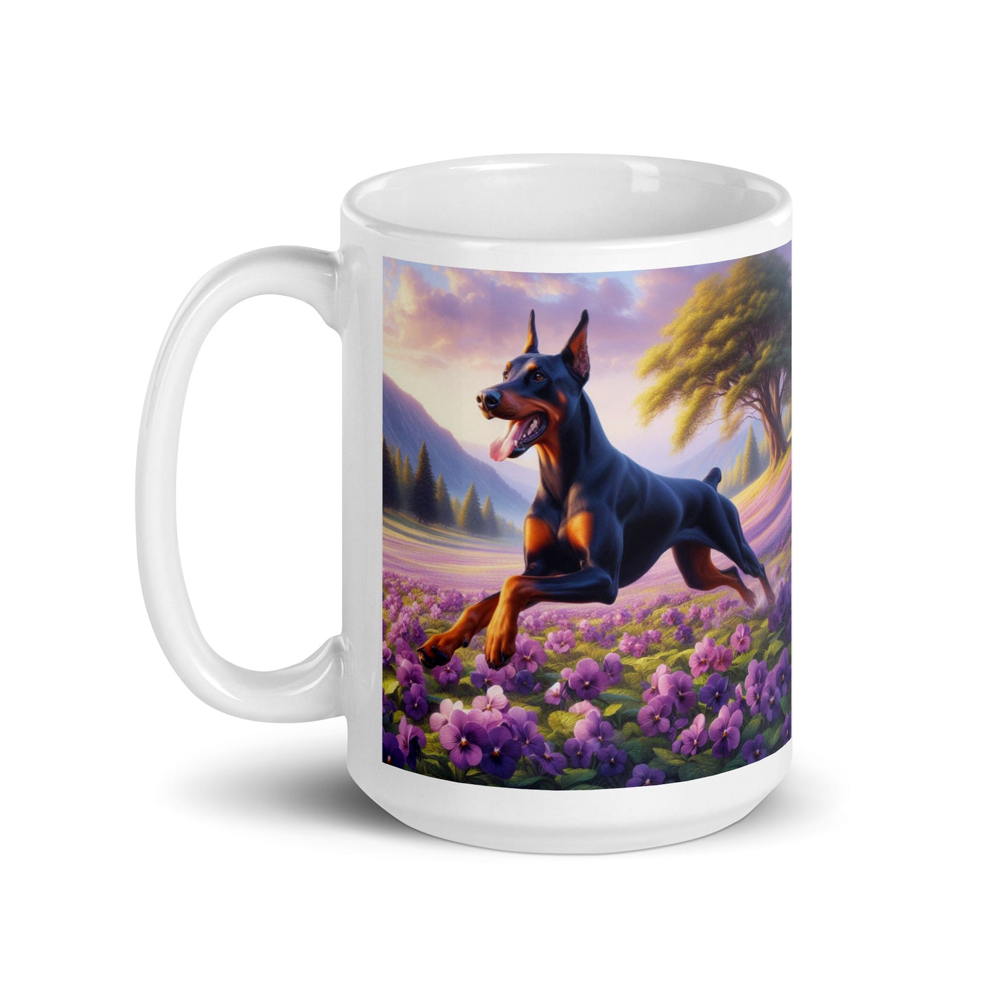 Taza doberman nature