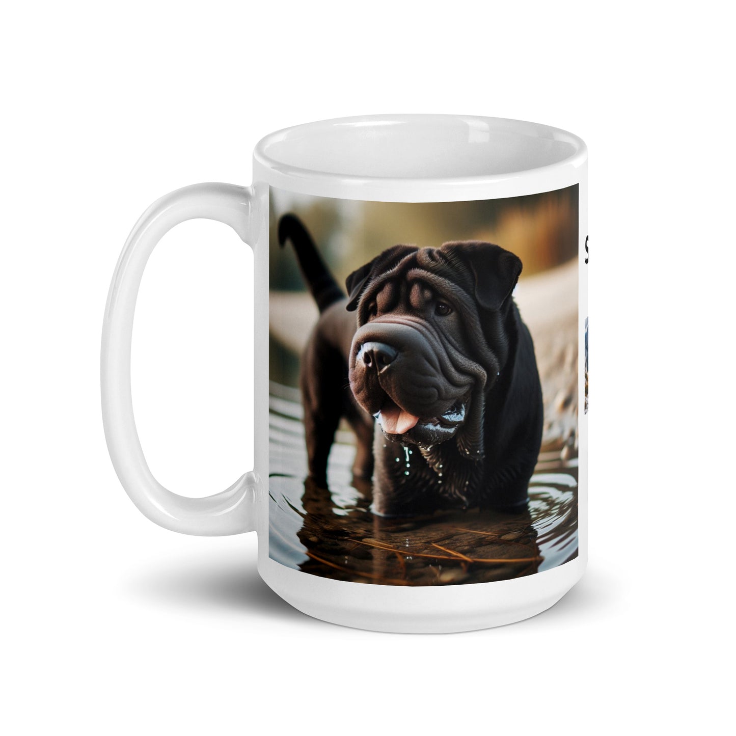 Taza shar pei water