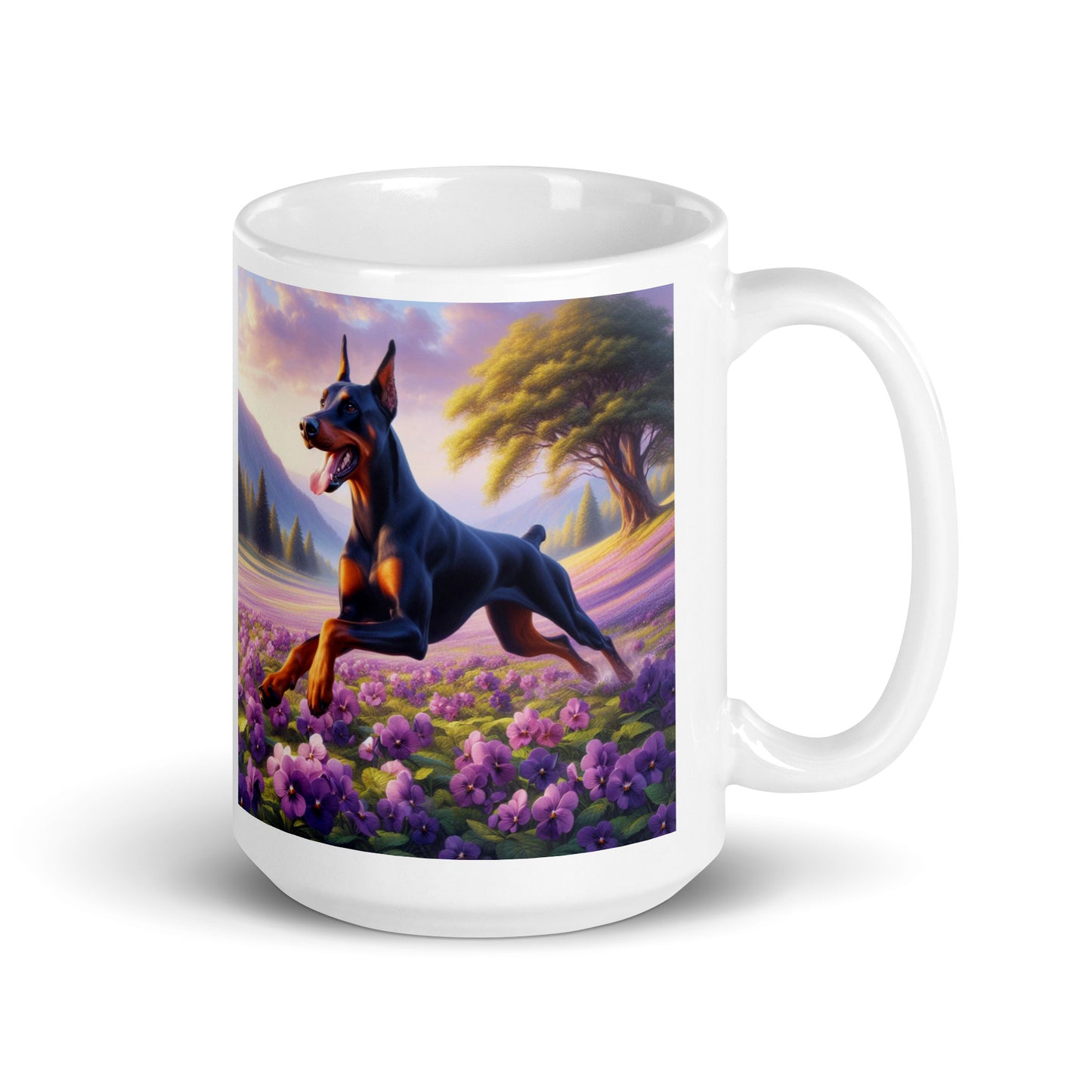 Taza doberman nature