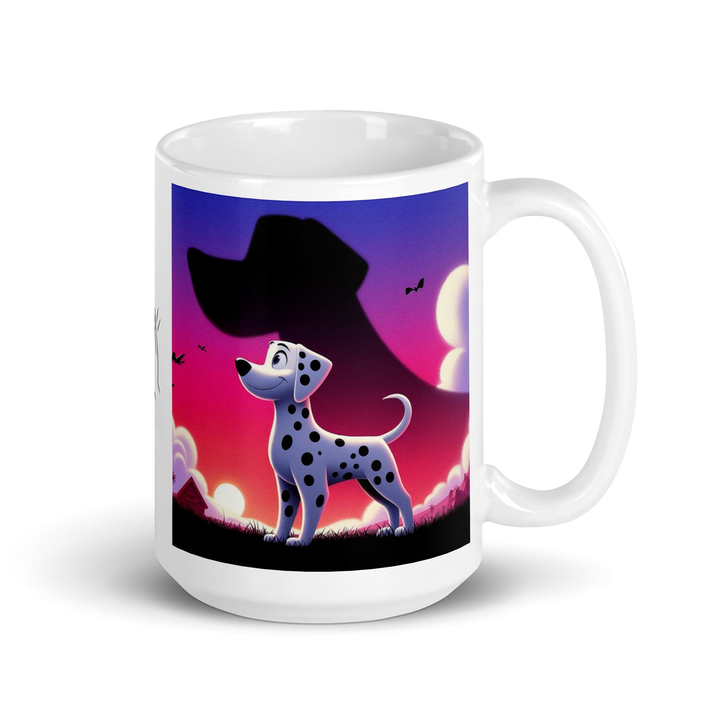 Taza dálmata soñador