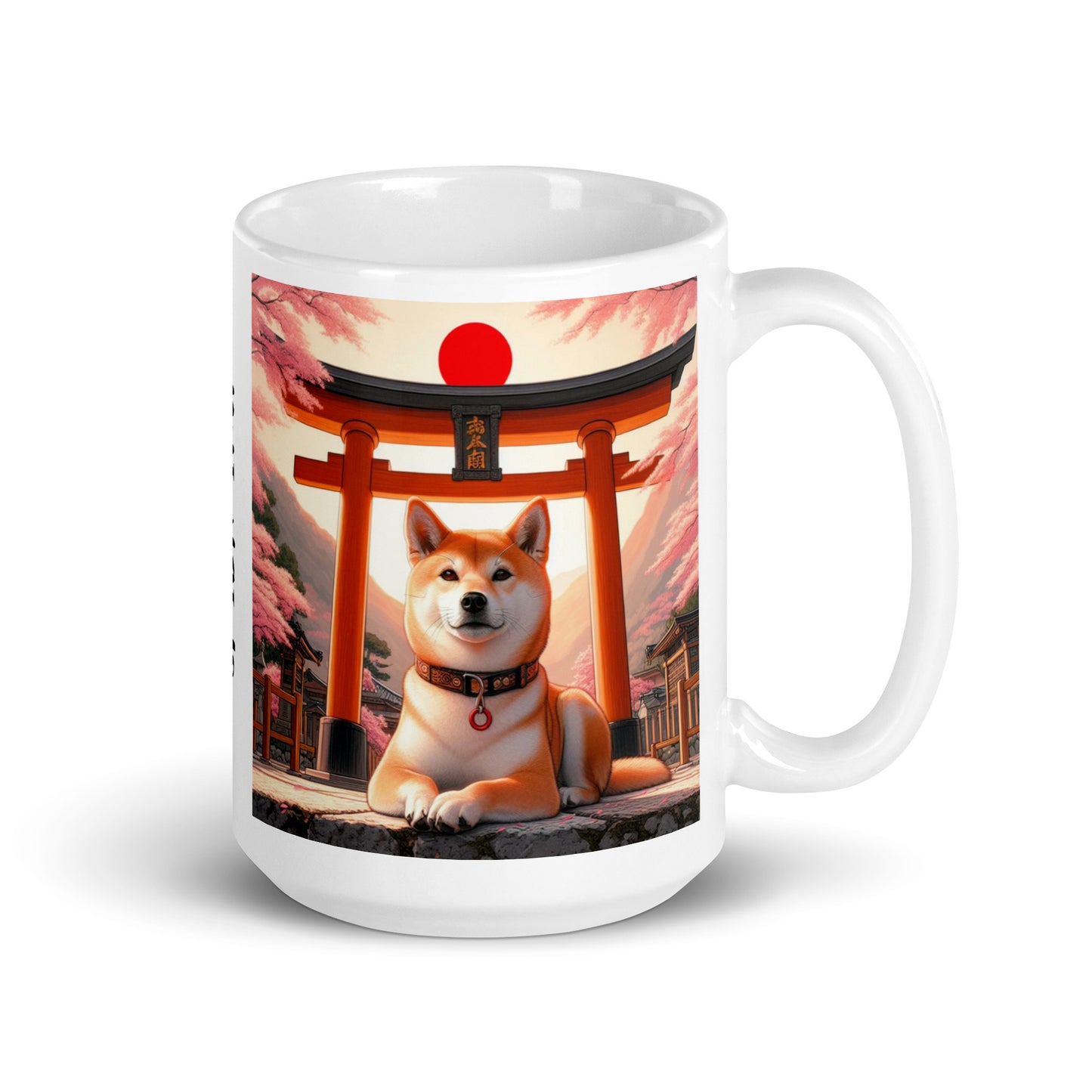 Taza shiba inu monumento