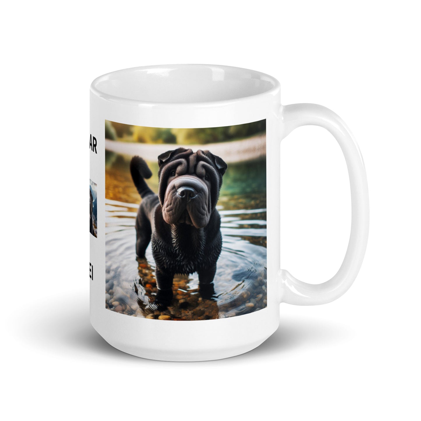 Taza shar pei water